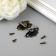 Castle metal for bronze casket + nails. set 10 pcs 2.9x3 cm