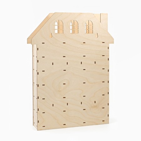 Advent Calendar "Cottage", 51 x 37 x 8 cm-1