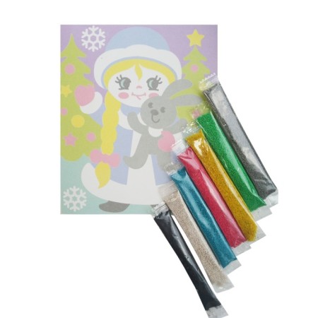 Sanding fresco "Snow Maiden"-1
