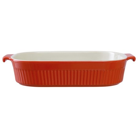 Liberty Jones Soft RipPles baking dish, size 29.2x18.2 cm, red color