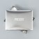 Gift folding box, packaging, "Present", 21 x 15 x 7 cm