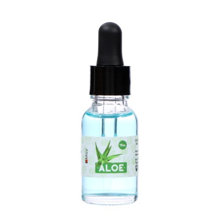 Dry strengthening nail oil Milv Aloe, 15 ml-1