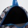 Baby backpack on lightning, blue color