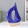 Souvenir Ceramics "Big Saisen" Sand-blue 22.5x8.5x25.3 cm