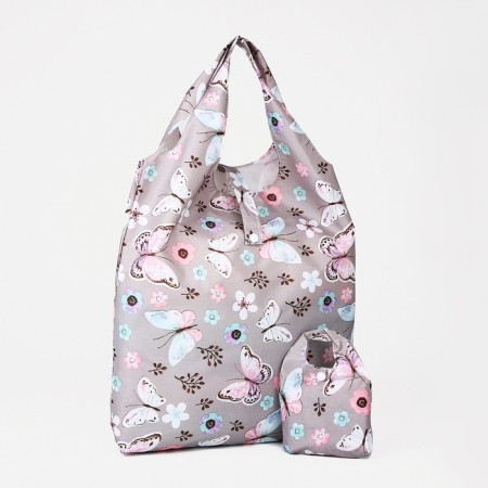 Household bag on the button, the color is gray