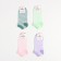 Socks women's nets, color mix, size 36-39