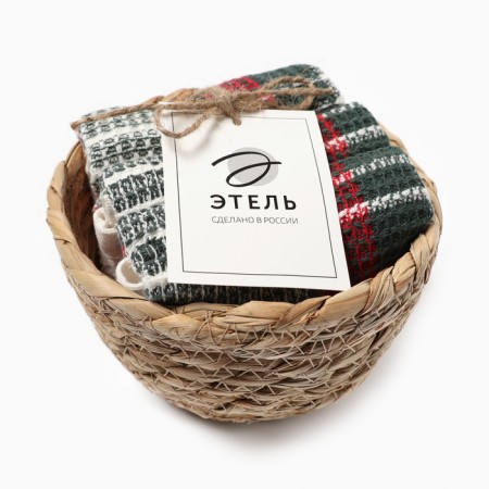 A set of decorative napkins Ethel Cell 30x30cm., 3pcs, 100%HL.-4