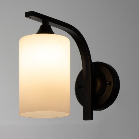Sconces "Alatea" E27 40W black 10x23 cm-1