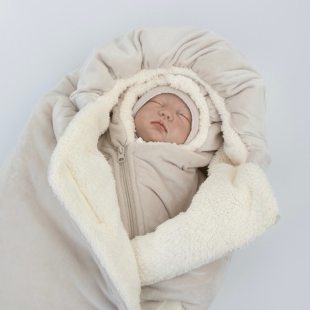Set for discharge Winter Kinderlitto "Mikosh", 5 items, height 56-62 cm, beige color-8