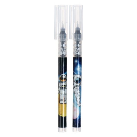 Gel pen 0.5mm, black rod, mixing body, space-1