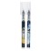 Gel pen 0.5mm, black rod, mixing body, space