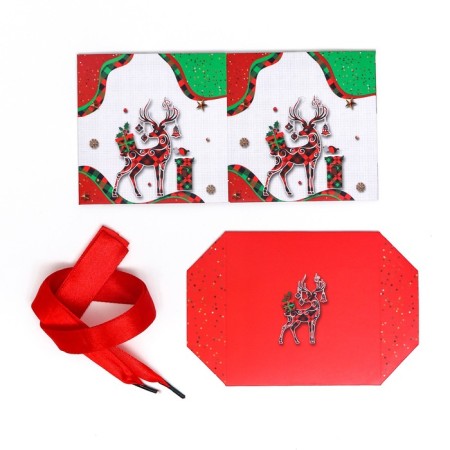 Self -assembly box "New Year" 10 x 10 x 10 cm-4