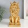 Souvenir Polystone SPRAGE "Golden Leo in the Crown" 24.5x14x11.5 cm 9672039