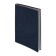 The diary is notathered, A6+format, 116 sheets, cage, blue light, tones. cut