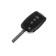 Key building, folding, Kia K2, K3, K5, Carens, Cerato, Forte, 3 buttons