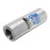 The air duct is corrugated "air", d = 100 mm, sliding up to 3 m, aluminum