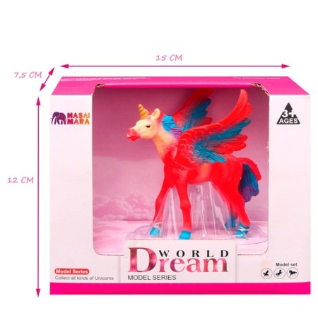 Figure "World of Fantasy: Red Foal of the Sable with Wings"-4