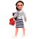 Doll "Anastasia Casual" with a sound device, 42 cm