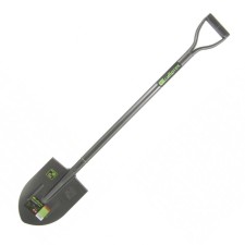 Baying shovel, acute, l = 115 cm, metal stalk with a pen, 