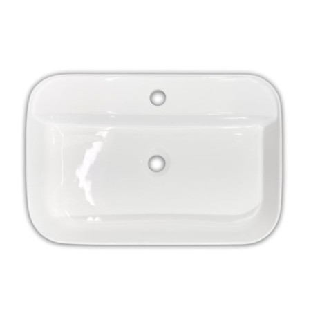 Comforty 78574-60 liner shell, rectangular, white color, 60 cm-3