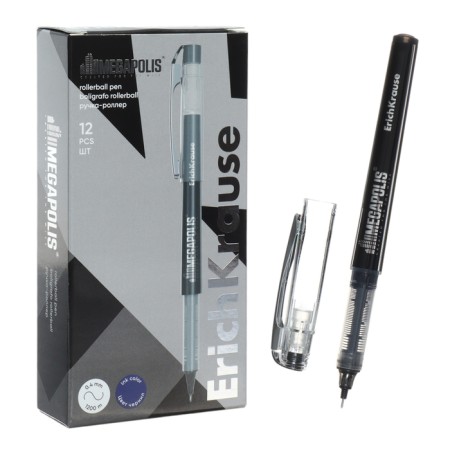 Roller pen, Erichkrause, Megapolis Stick Node 0.5 mm, blue