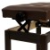 Music Life Piano Bange Sit 55 x 34, height 48-58 cm, brown