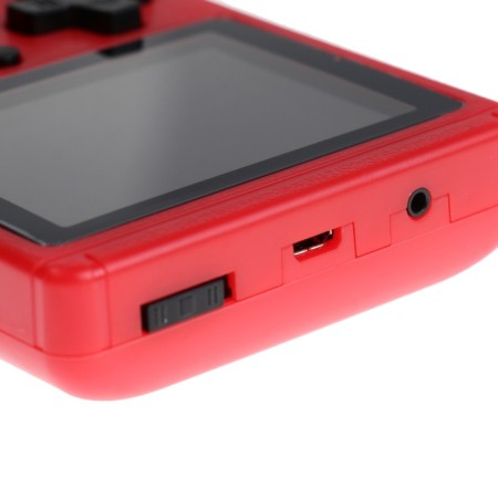 Game console 400 in 1, AV cable, 8 bits, red-5