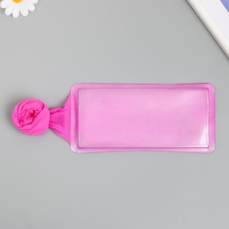Kapron for flowers single -color "pink pastille" 50 cm-2