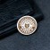 Souvenir coin "Negally saving ruble", honey. steel