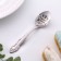 A spoon is registered, tea, with an engraving "Victoria", h = 14