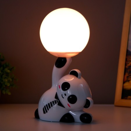 Panda table lamp LED 3W 3000k white 14x7x26 cm Risalux-2