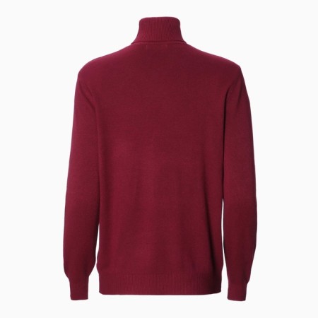 Turtleneck Feminine Burgundy color, ONE SIZE (46-50)-7