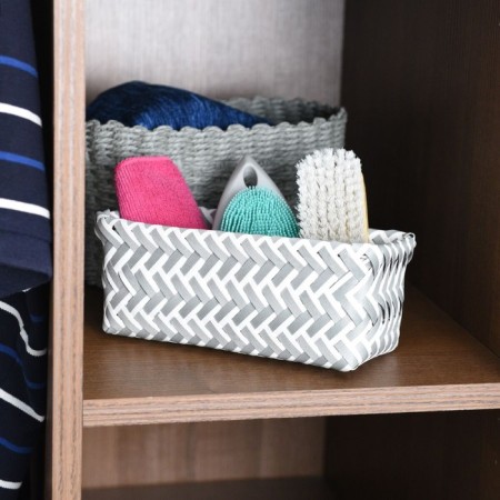 Woven basket for storage, 21x10x8 cm-1