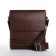 Male bag, brown color