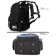 SUPPOSENT 34 x 26 x 14 cm, + watch, Skyname 2000 "Call", Black/Blue 2092