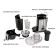Sokovyshka ECON ECO-052JC, 800 watts, 0.5 l, 2 speeds, black-silvery