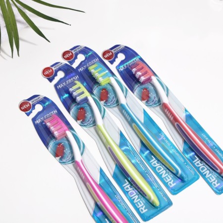 Rendall 3 Effect toothbrush, medium hardness, mix, 1 pc.-6