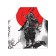 Apron kitchen with a photo print "Japanese Samurai", adjustable, size OS