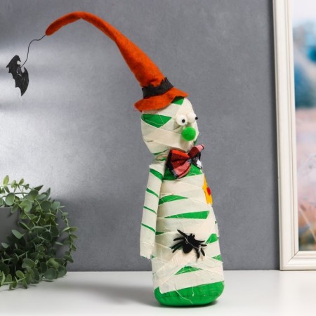 Interior doll "Mummy in a cap with a bat" 40x10 cm-1