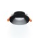 Light-K Buildiv, Artin, circle 87x87x38mm mounting hole 75x75mm GU5.3 Al Black 51432 9
