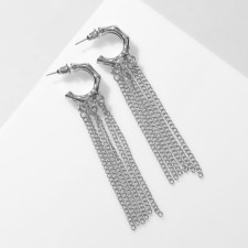 Earrings hanging 