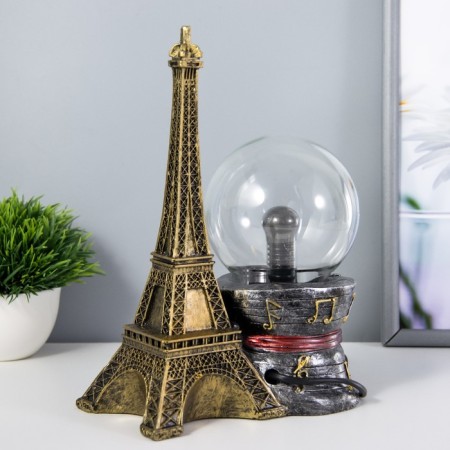 Plasmic ball "Paris" gold 15x10x24 cm Risalux-3