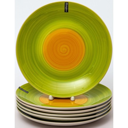 Elrington plates “Airgraph. Green meadow ", 27 cm, 6 pcs