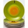 Elrington plates “Airgraph. Green meadow ", 27 cm, 6 pcs