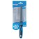 Delight comb, with rings, 37 teeth 20 mm, black and blue