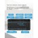 Keyboard A4Tech FSTYLER FBK30 Black USB wireless BT/Radio Slim Multimedia (FBK30 BLAC 10045