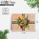 Green Banting Postcard, Fir, 6 x 8 cm, New Year