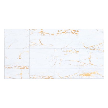 PVC tile panel, marble fusion, 955x480mm.