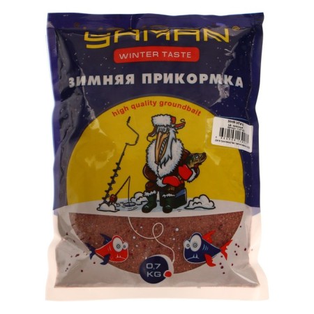 Bait Yaman Winter Taste Winter, Moth, Red color, 700 g