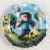 Disposable paper plate "Pixels", 18 cm